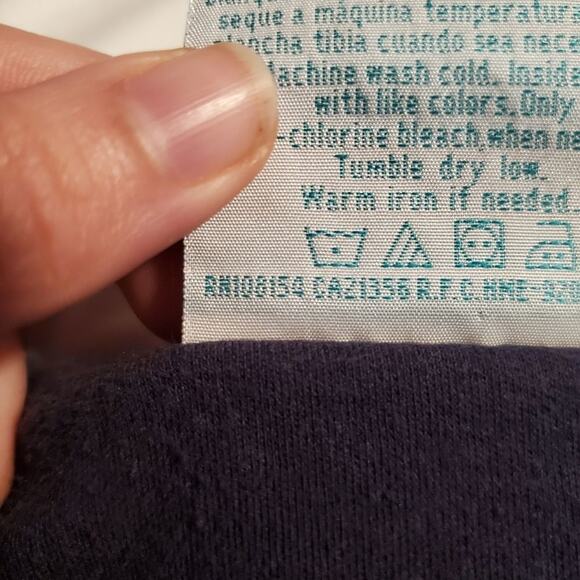 Mccc sportswear XL womens blue cotton tee - Picture 10 of 10